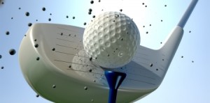 golf impact positioning